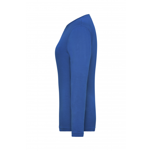 Ladies\' BIO Stretch-Longsleeve Work - SOLID - OCS Blended