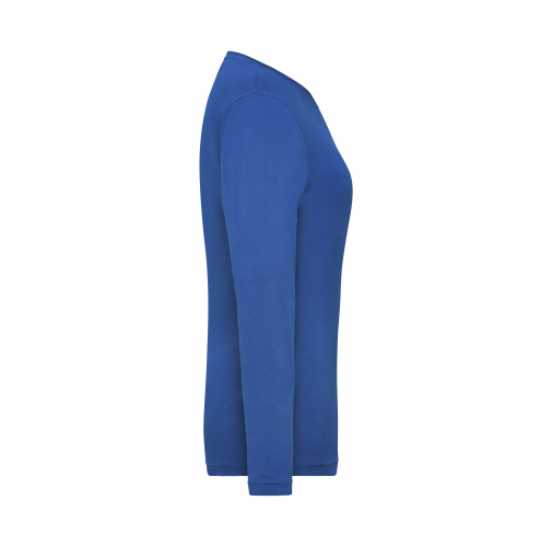 Ladies\' BIO Stretch-Longsleeve Work - SOLID - OCS Blended