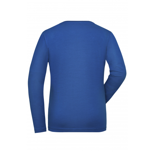 Ladies\' BIO Stretch-Longsleeve Work - SOLID - OCS Blended