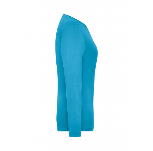 Ladies\' BIO Stretch-Longsleeve Work - SOLID - OCS Blended