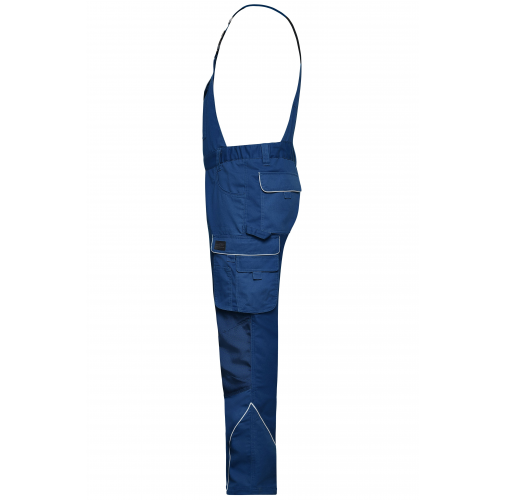 Workwear Pants with Bib - SOLID -