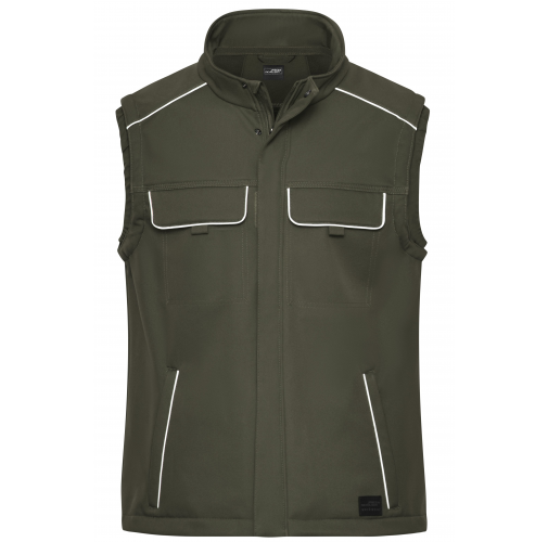 Workwear Softshell Vest - SOLID -