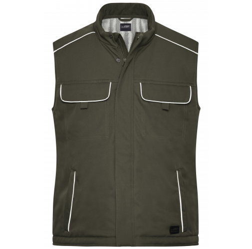 Workwear Softshell Padded Vest - SOLID -