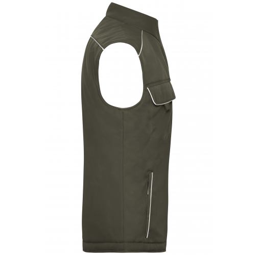 Workwear Softshell Padded Vest - SOLID -