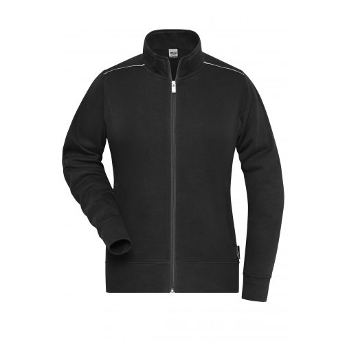 Ladies\' Workwear Sweat-Jacket - SOLID -
