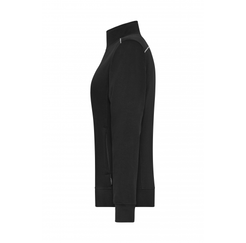 Ladies\' Workwear Sweat-Jacket - SOLID -