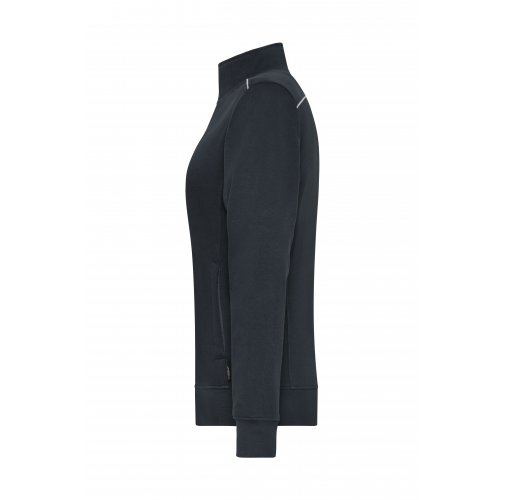 Ladies\' Workwear Sweat-Jacket - SOLID -