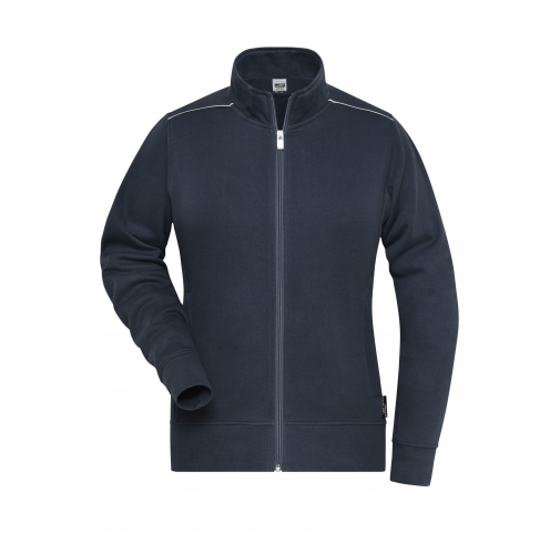 Ladies\' Workwear Sweat-Jacket - SOLID -