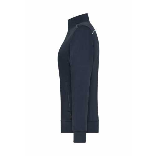 Ladies\' Workwear Sweat-Jacket - SOLID -