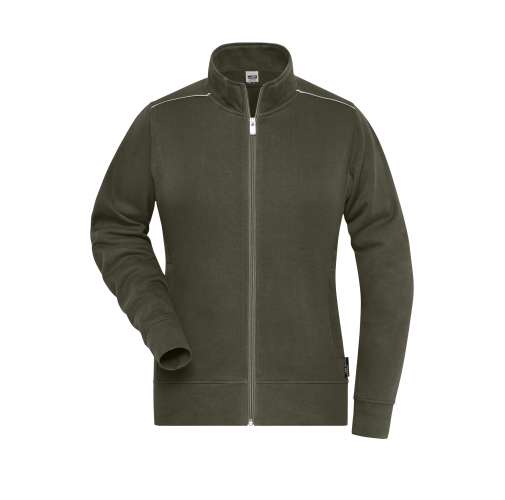 Ladies\' Workwear Sweat-Jacket - SOLID -