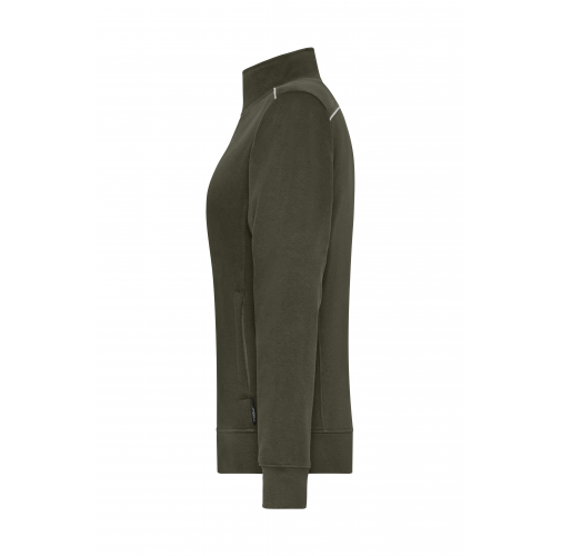 Ladies\' Workwear Sweat-Jacket - SOLID -