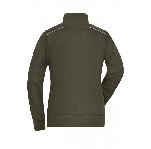 Ladies\' Workwear Sweat-Jacket - SOLID -