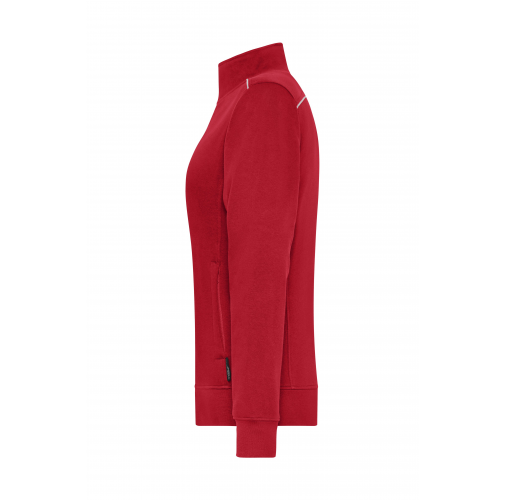 Ladies\' Workwear Sweat-Jacket - SOLID -