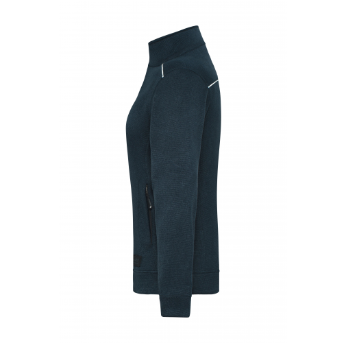 Ladies\' Knitted Workwear Fleece Jacket - SOLID -