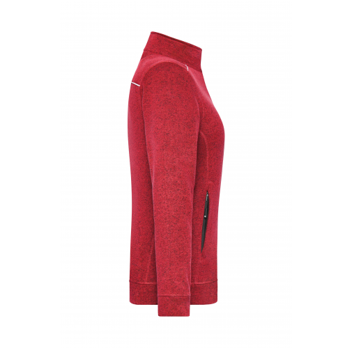 Ladies\' Knitted Workwear Fleece Jacket - SOLID -
