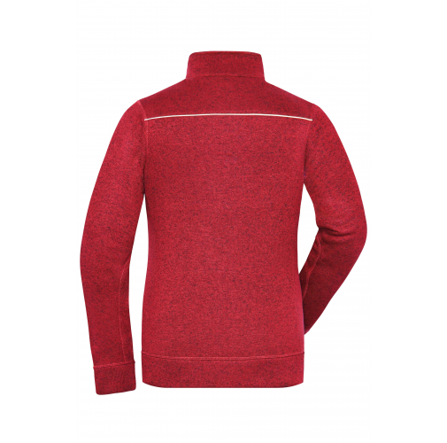 Ladies\' Knitted Workwear Fleece Jacket - SOLID -