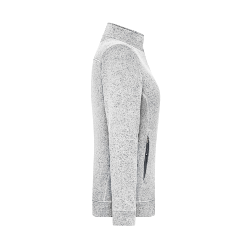 Ladies\' Knitted Workwear Fleece Jacket - SOLID -