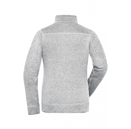 Ladies\' Knitted Workwear Fleece Jacket - SOLID -