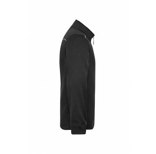 Men\'s Knitted Workwear Fleece Jacket - SOLID -