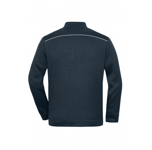 Men\'s Knitted Workwear Fleece Jacket - SOLID -