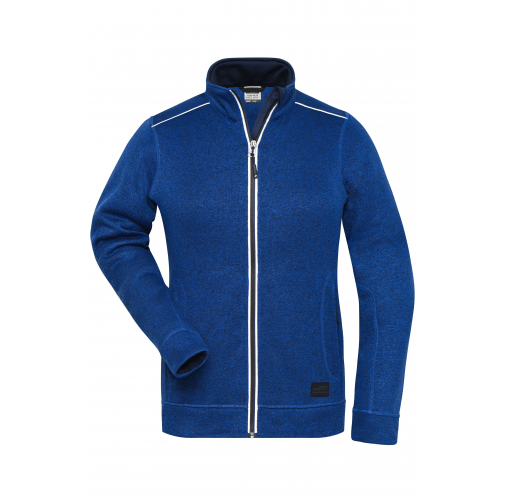 Ladies\' Knitted Workwear Fleece Jacket - SOLID -