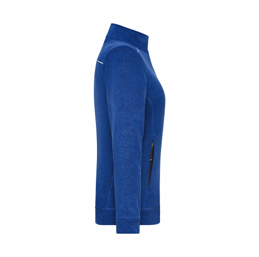 Ladies\' Knitted Workwear Fleece Jacket - SOLID -