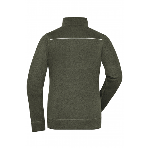 Ladies\' Knitted Workwear Fleece Jacket - SOLID -