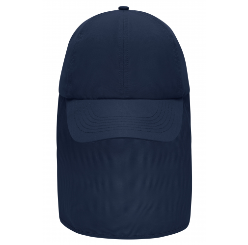 6 Panel Cap with Neck Guard