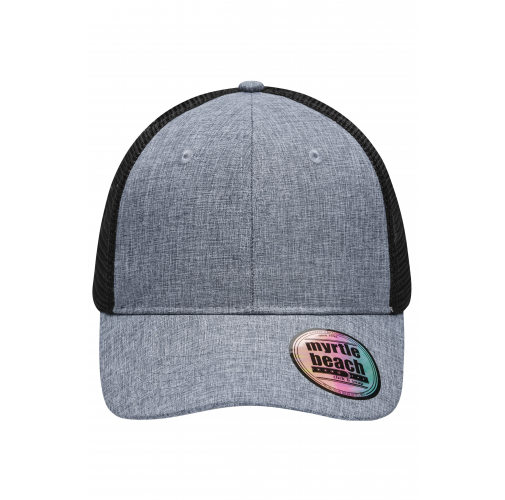 6 Panel Mesh Cap Melange