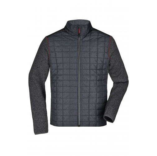 MEN'S KNITTED HYBRID JACKET