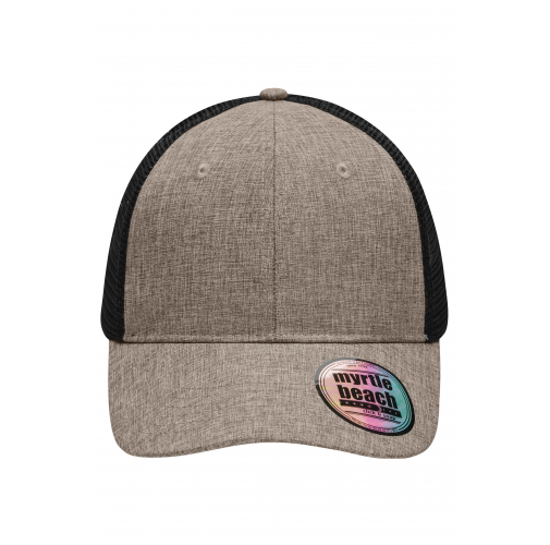 6 Panel Mesh Cap Mélange