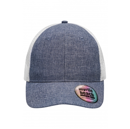 6 Panel Mesh Cap Melange