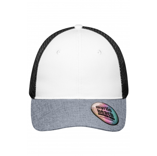 6 Panel Mesh Cap Melange