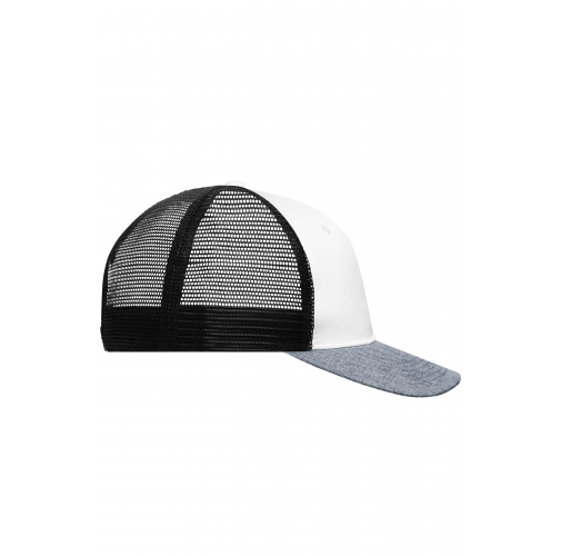 6 Panel Mesh Cap Melange