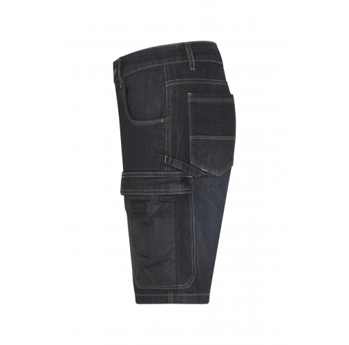 Workwear Stretch-Bermuda-Jeans