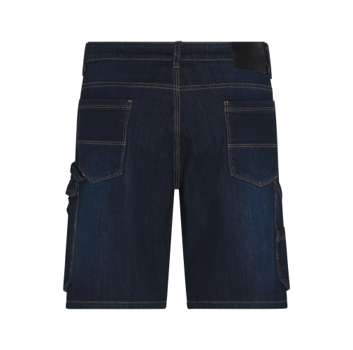 Workwear Stretch-Bermuda-Jeans