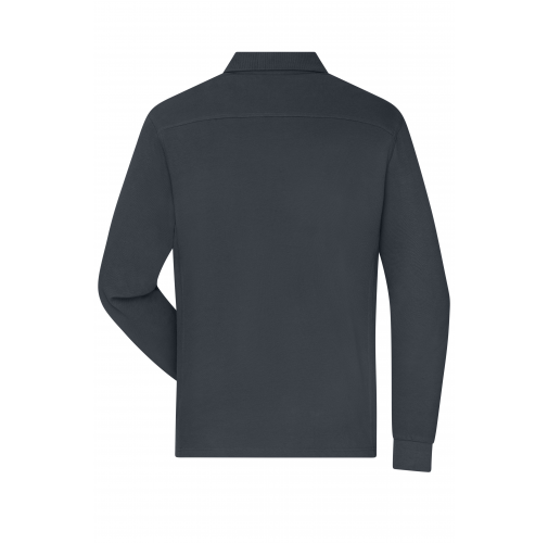 Men\'s Workwear-Long-Sleeved Polo OCS Blended