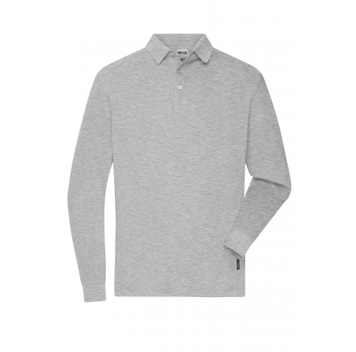 Men\'s Workwear-Long-Sleeved Polo OCS Blended