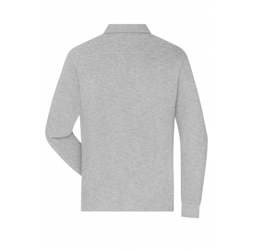 Men\'s Workwear-Long-Sleeved Polo OCS Blended
