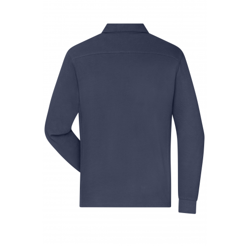 Men\'s Workwear-Long-Sleeved Polo OCS Blended