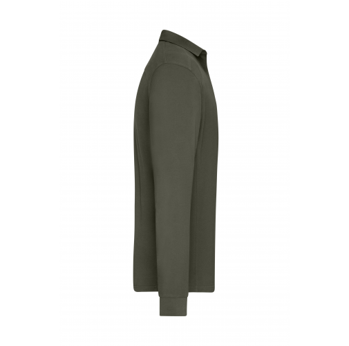 Men\'s Workwear-Long-Sleeved Polo OCS Blended