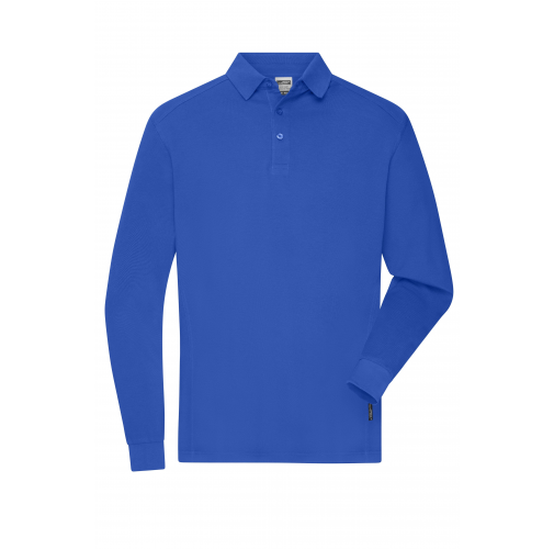 Men\'s Workwear-Long-Sleeved Polo OCS Blended