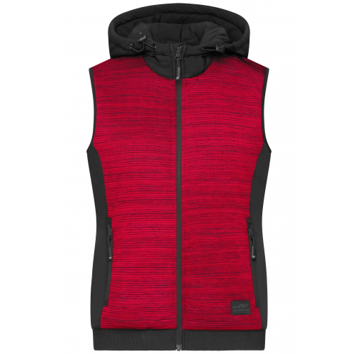 Ladies\' Padded Hybrid Vest