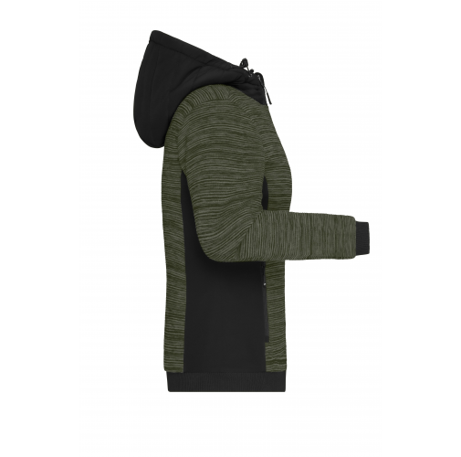 Ladies\' Padded Hybrid Jacket