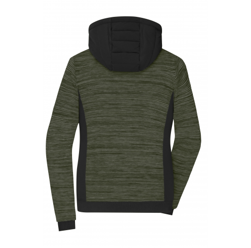 Ladies\' Padded Hybrid Jacket