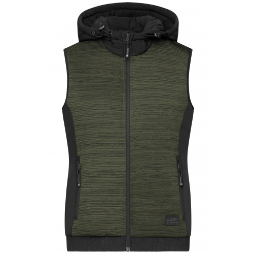 Ladies\' Padded Hybrid Vest