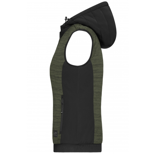 Ladies\' Padded Hybrid Vest