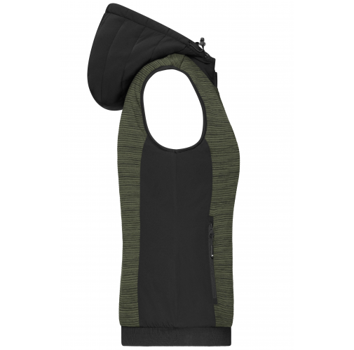 Ladies\' Padded Hybrid Vest