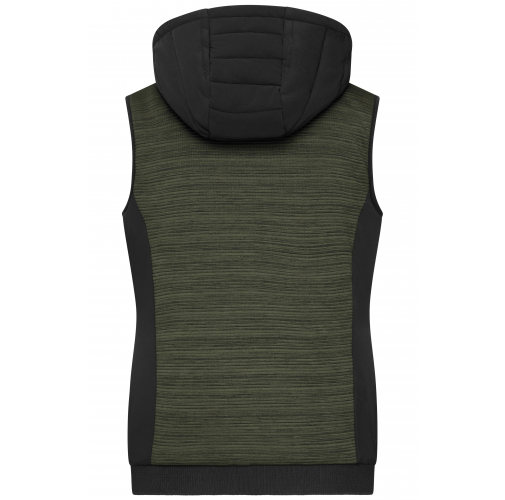 Ladies\' Padded Hybrid Vest