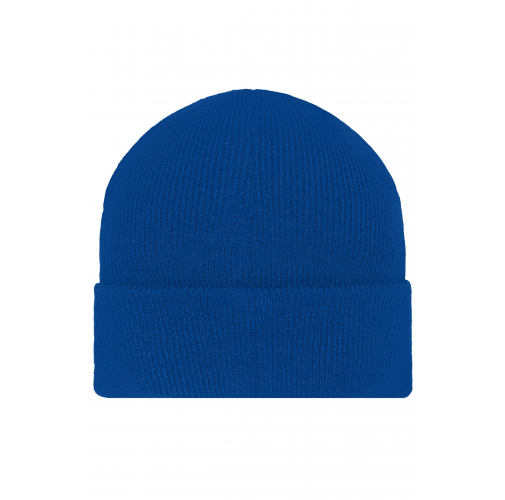 Knitted Beanie with Patch (10cm x 5cm)